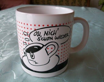 Coffee cup with saying, KIG Indonesia