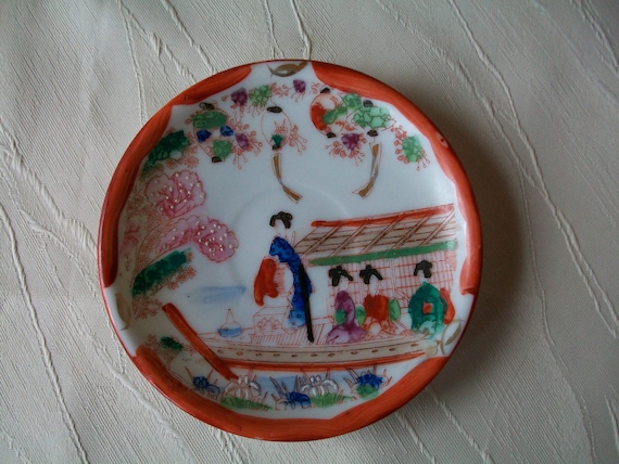 陶芸作品 #ハンドメイド　一点もののお皿 手描きの小皿 - 一点もの - Etsy 日本