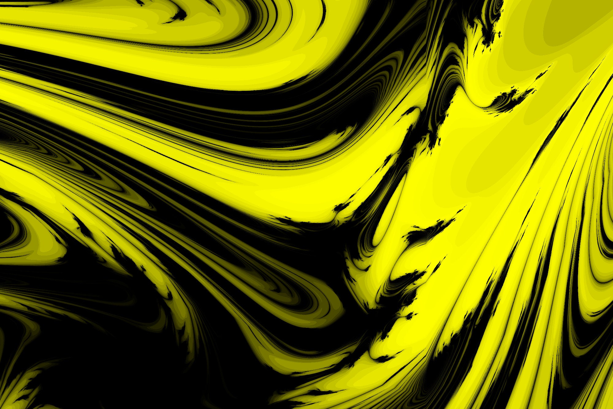 Abstract Yellow-black Digital Background Download - Etsy UK