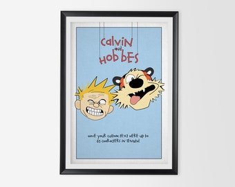 Calvin Hobbes Quotes Etsy