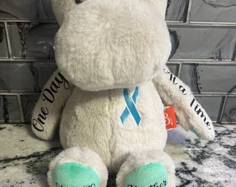 Sobriety Warrior, Sober Gift, One Day at A Time, 12 steps, Recovery Warrior, Sober Plushie, Comfort Gift