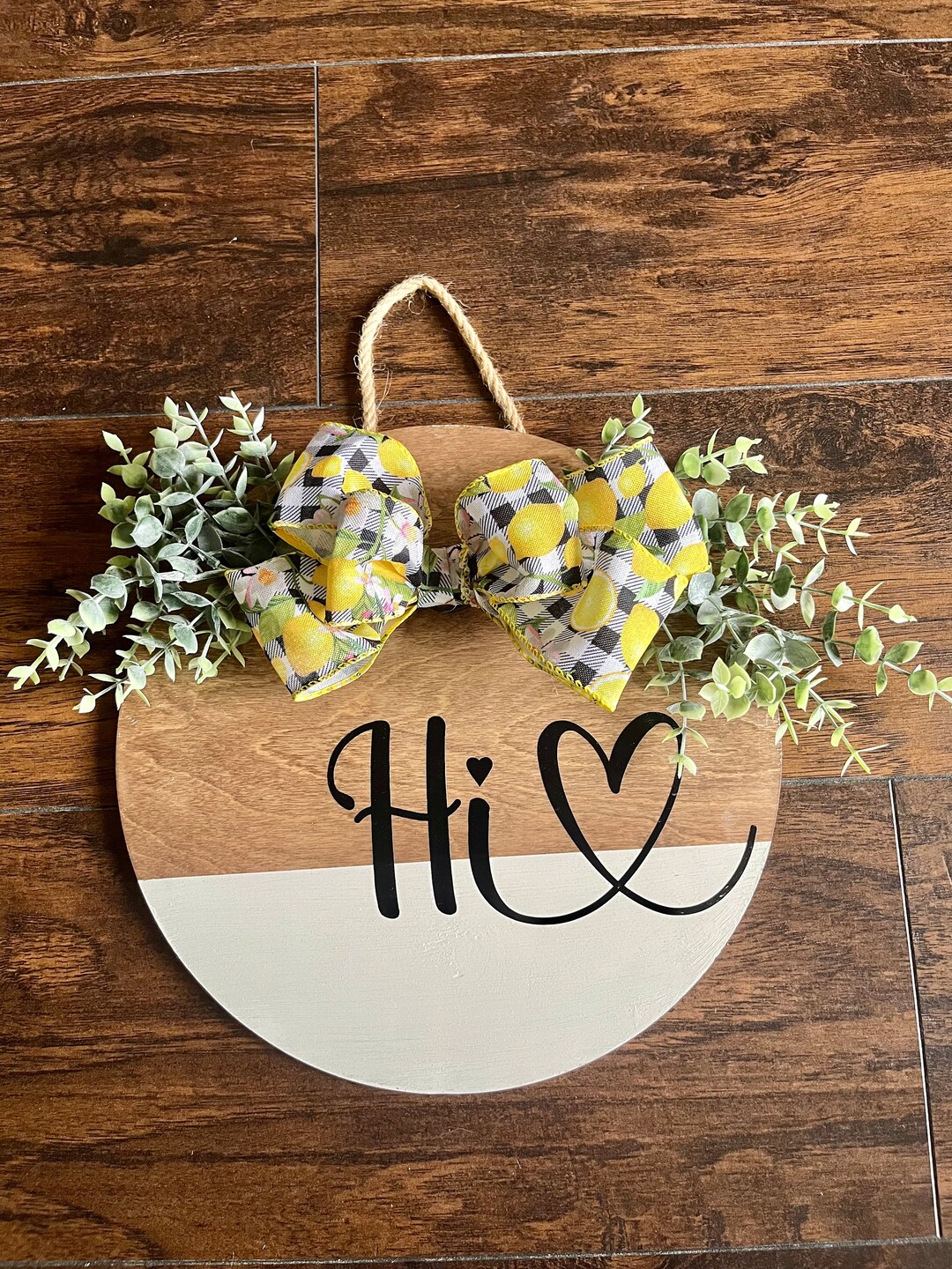 Interchangeable Bow Door Hanger Changeable Bow Door Sign Etsy