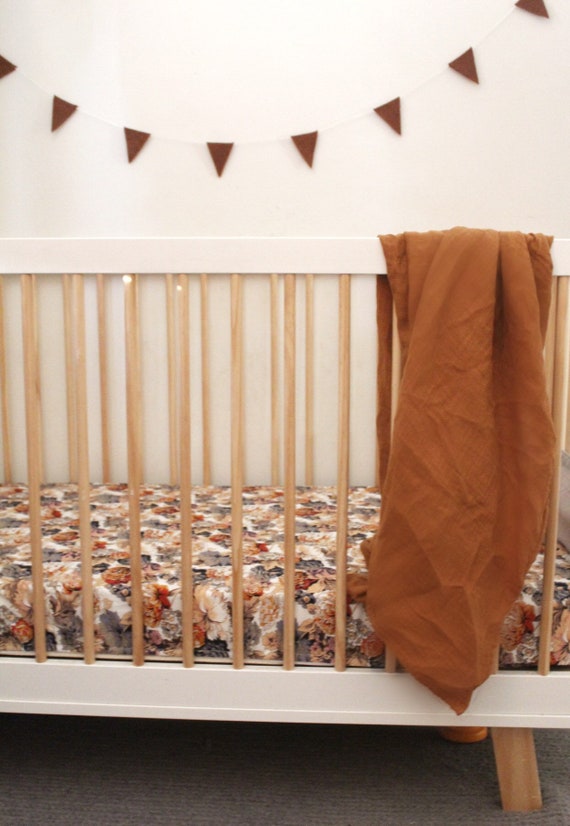 rust cot sheet
