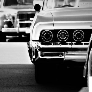 60&#39;s Impala, 8x10&#39;&#39; Print in 11x14&#39;&#39; Matted Frame