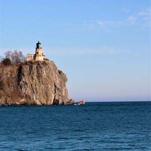Split Rock Lighthouse in Afternoon Sun