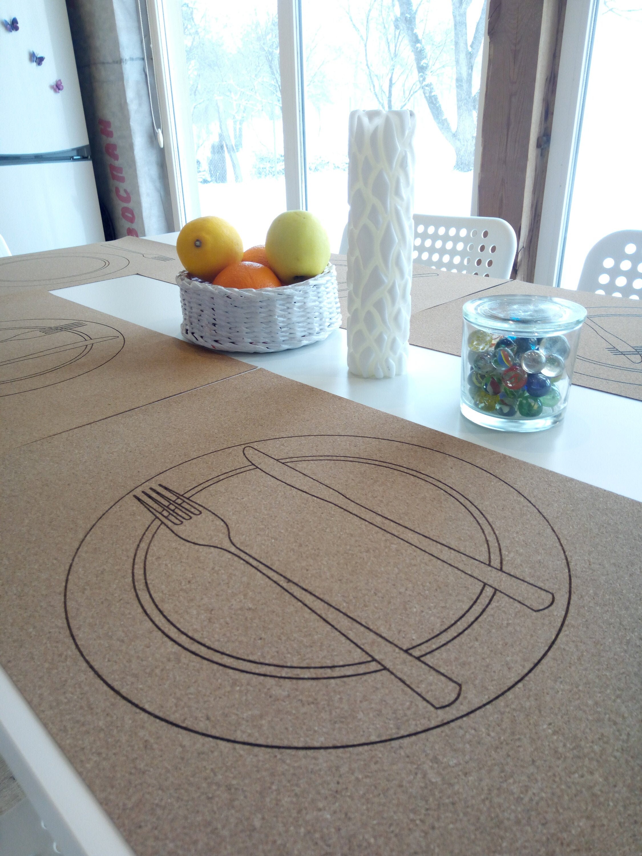 Serving Mat Protective Table Mat Creative Table Mat Etsy