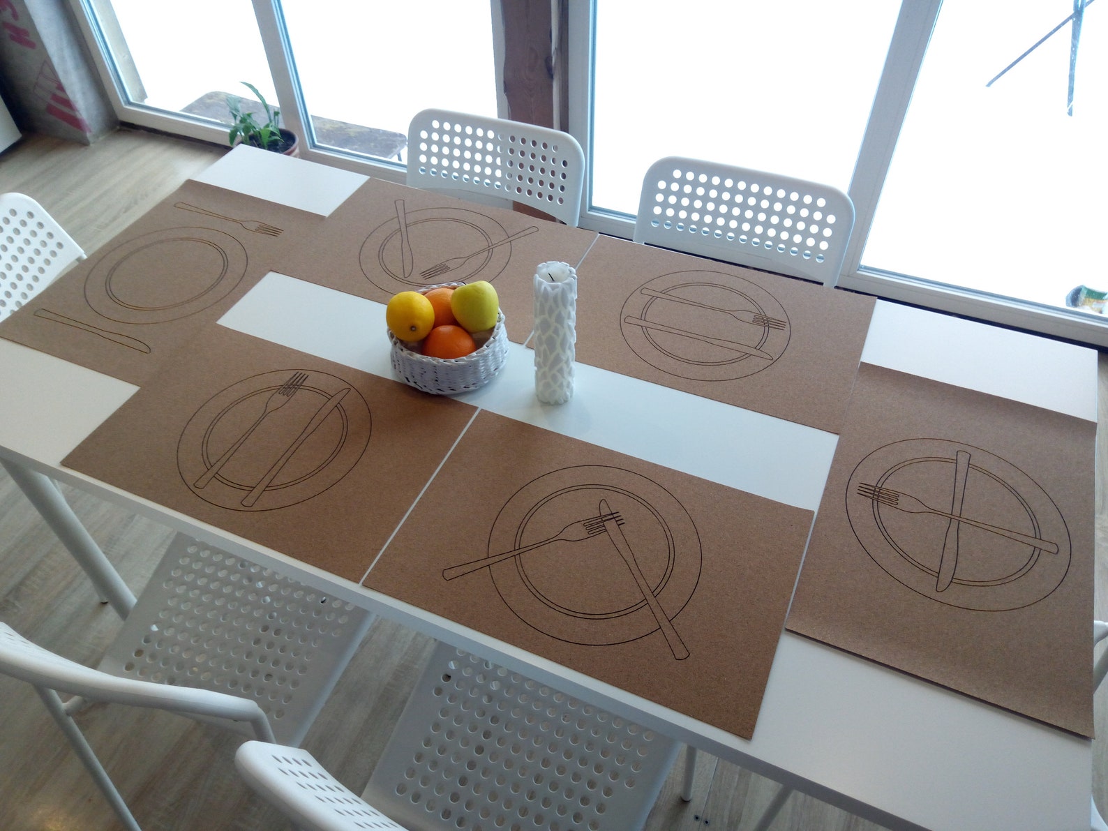 Serving Mat Protective Table Mat Creative Table Mat Etsy Serving Mat Protective Table Mat Creative Table Mat Etsy