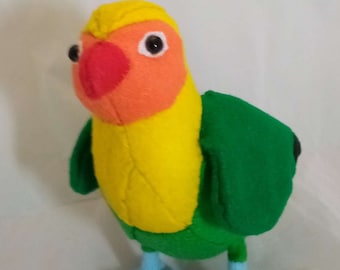 Lovebird Plush (Handmade to Order)