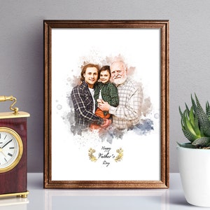 Family Drawing Etsy