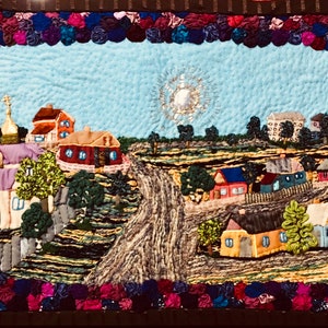antique textile art work- textile art work décor- antique textile picture-textile handmade art work wall décor- antique textile sculpture