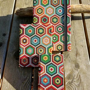 Quaderno artigianale Vegano ed ecologico - Exagons - Handmade Vegan notebook - Esagoni - News - Multicolor