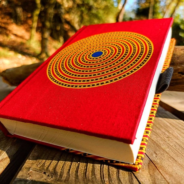 Cuaderno artesanal vegano y ecológico - Emanation Red