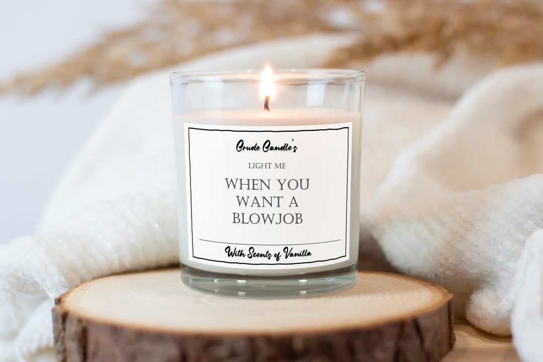 Valentines Gift for Him Rude Candle Funny Valentines Day Joke Funny