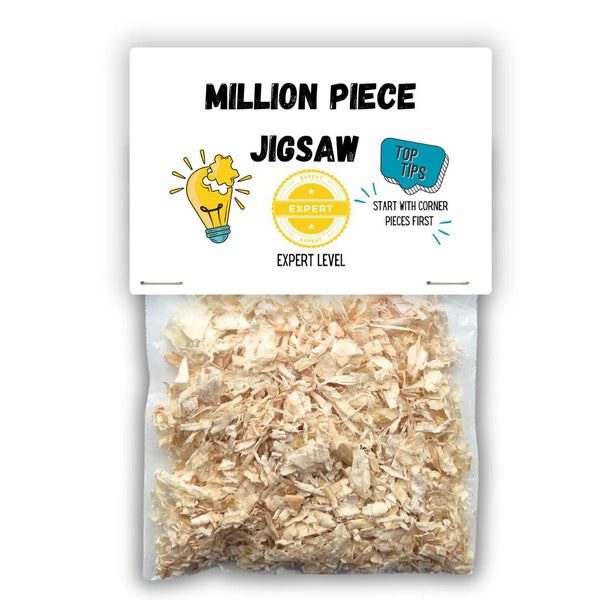 Secret Santa | Million Piece Jigsaw | Joke Novelty gift | Secret Santa | Stocking Filler | Jigsaw Joke | Joke Gift For Him