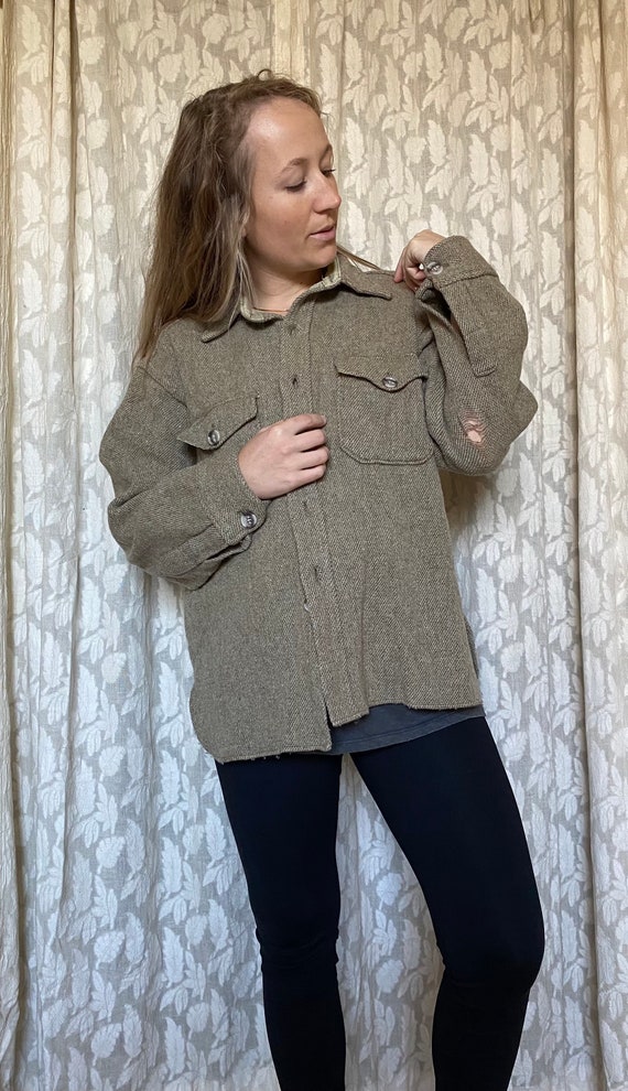 Vintage Woolrich flannel | vintage wool flannel |