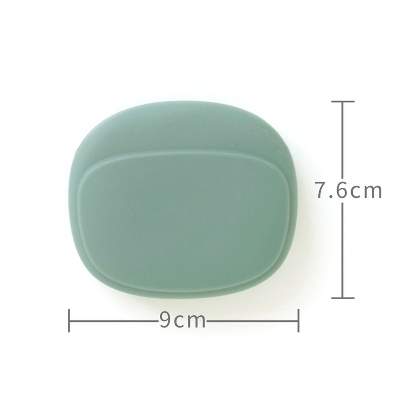 Soft Silicon Pouch Green Bamboo
