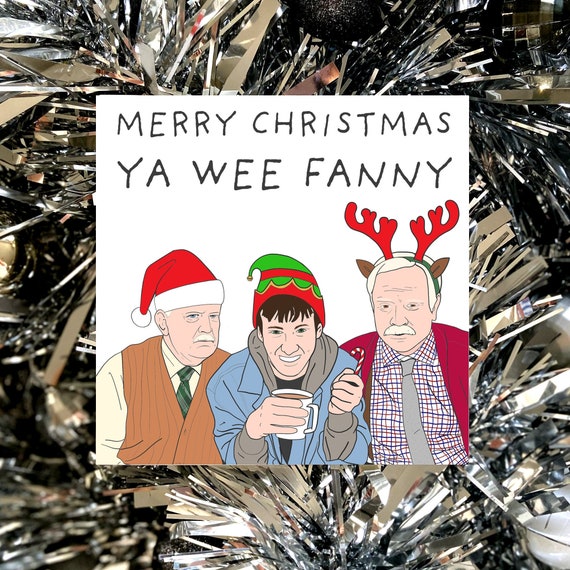 Still Game Christmas Card | Etsy