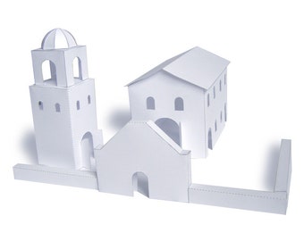 California Mission Trace & Cut (No Kit Mission) - 10"x13" Instant Download