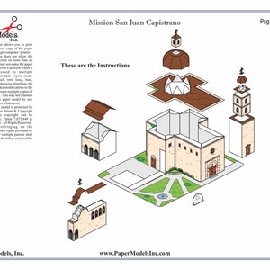 California Mission San Juan Capistrano San Juan (Instant Download) - Etsy