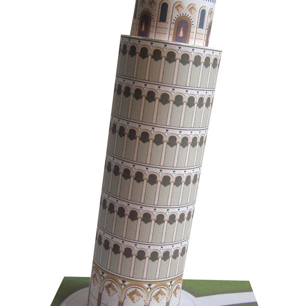 Leaning Tower Of Pisa - Pisa, Italy - 7"x10" Instant Download