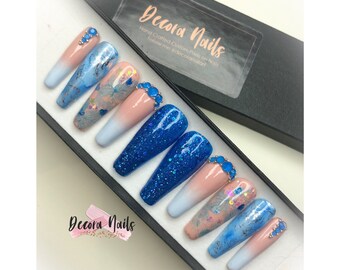 Hand Crafted Custom Press On Nails By Decora Nails Von Decoranails