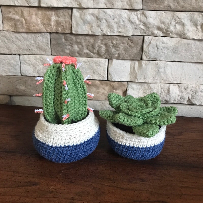 Crochet Indoor Plants Etsy