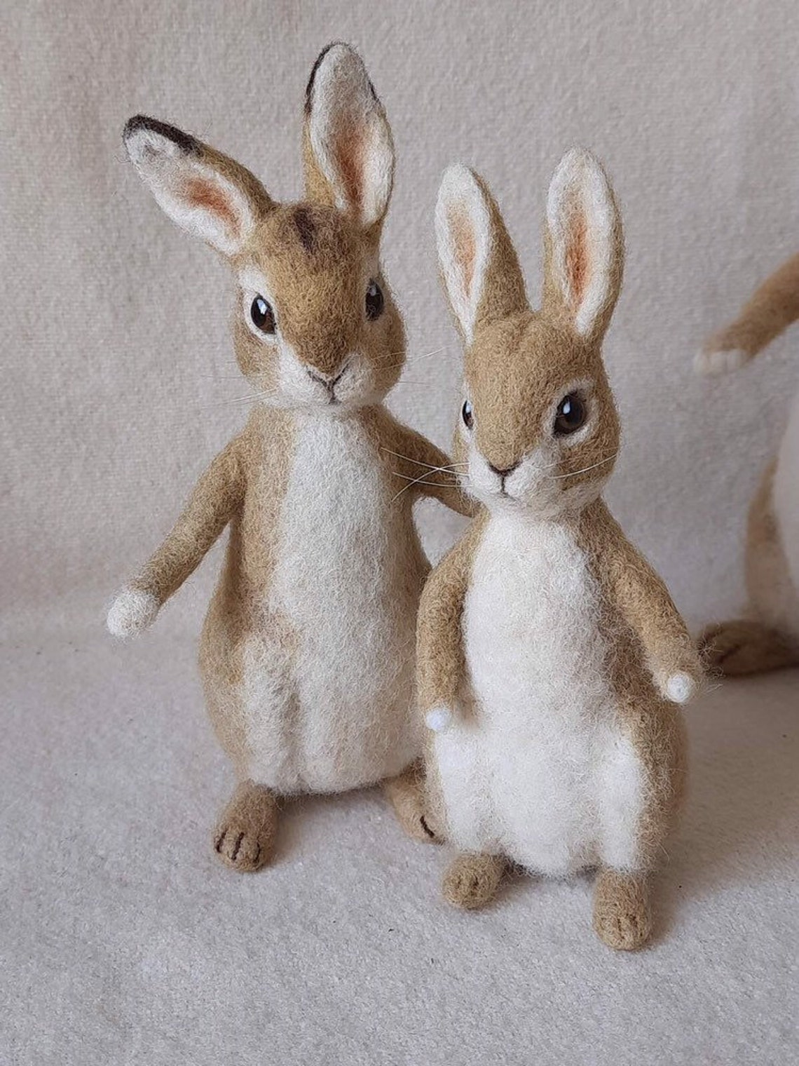 Family of rabbits. Mom a rabbit daughters and a son Peter | Etsy