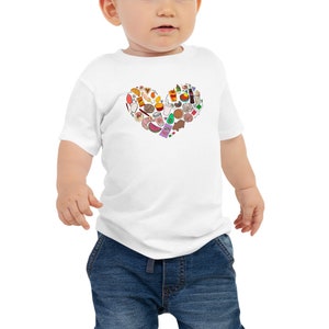 Baby Mexican Snacks Tee / Bilingual Baby