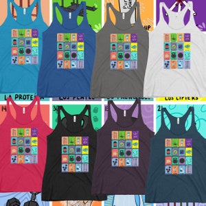 Crossfit | Crossfit Shirt | Crossfit gifts| Crossfit gift | Workout Clothes | Crossfit Loteria | Women's Racerback Tank image 3
