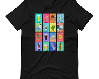 Beer Loteria Shirt | Beer Lovers Tee | Beer TShirt