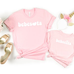 mommy and me shirts - bebesota - baby shower gifts