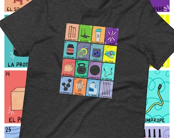 Crossfit shirt | Crossfit gifts | workout svg | Loteria Shirt