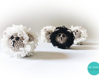 Dolly the Mini Sheep | Crochet PDF pattern | Sheep amigurumi