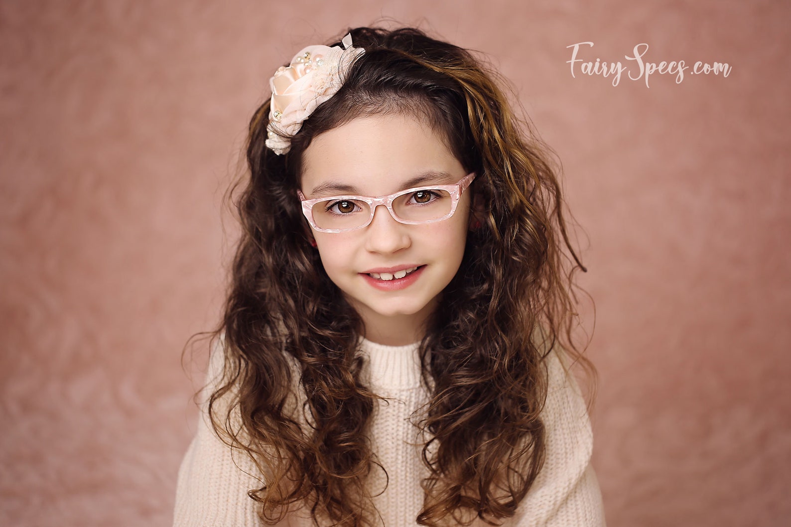 Fairy Specs Kids Glasses Frames Pink Coral Etsy UK