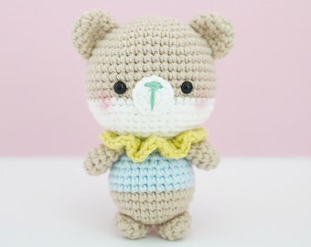 Baby bear crochet pattern / Amigurumi pattern