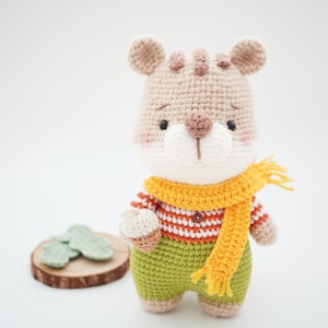 Squirrel crochet pattern/ Amigurumi pattern