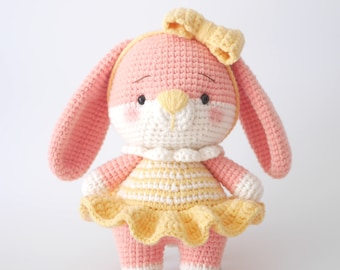 TORY crochet pattern/ Rabbit doll/ Amigurumi pattern