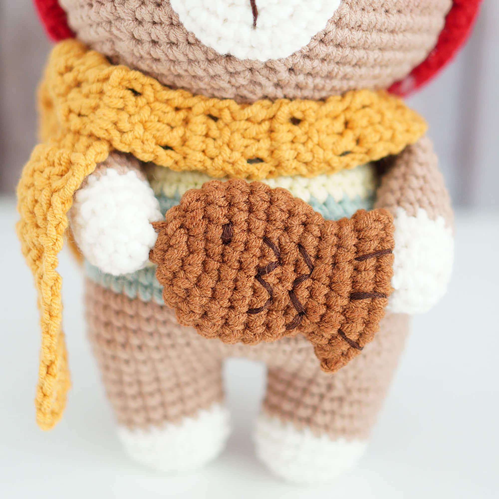 Brown Bear Crochet Stuffed Animal – Soraya Hennessy