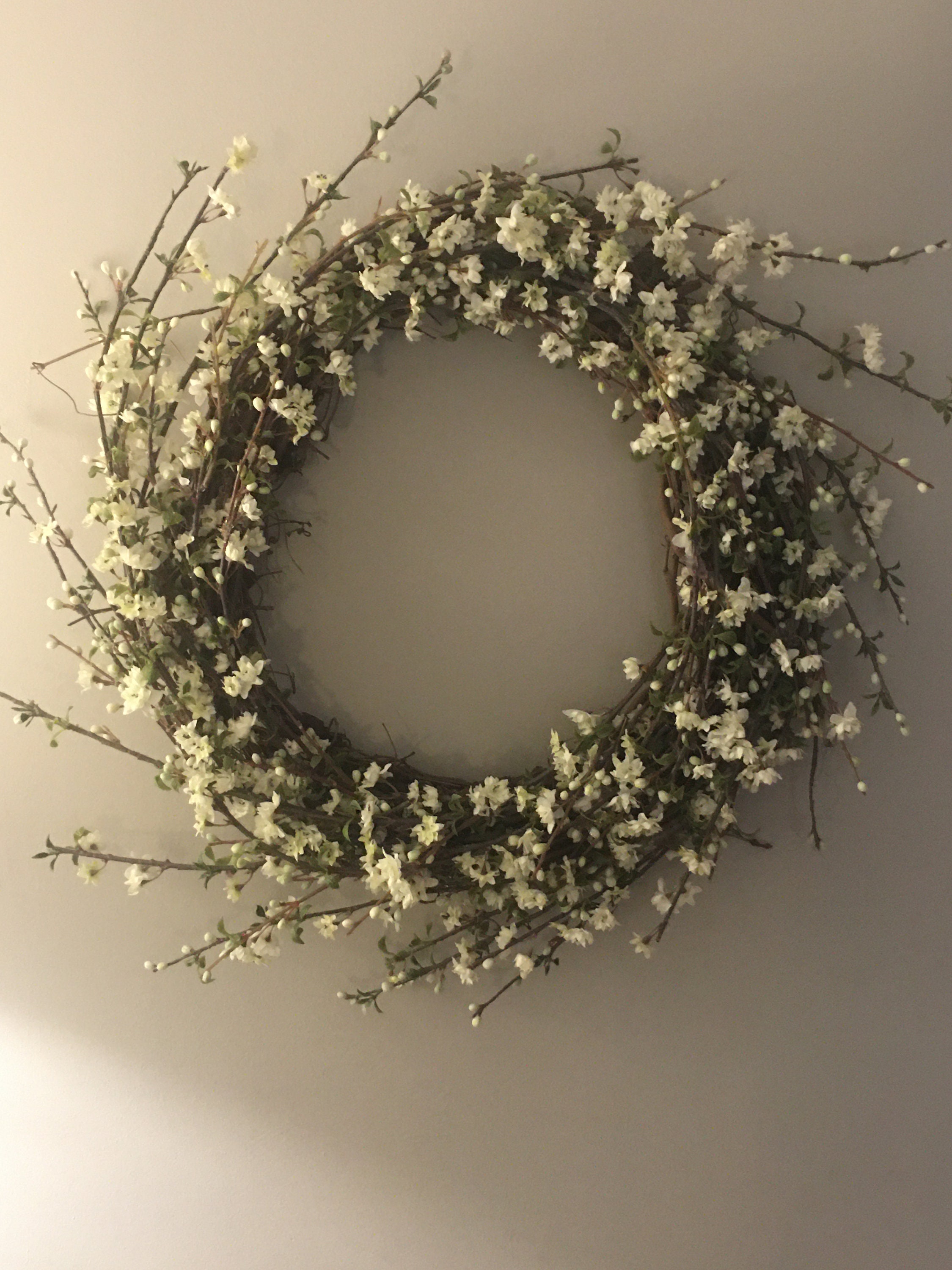 Babys Breath Wreath | Etsy