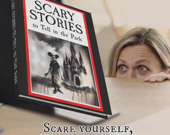 Scary Stories Disney Mashup Hardcover Journal, Halloween Story Writer
