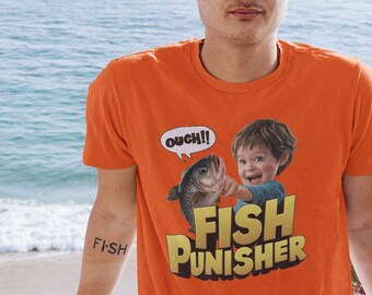 Fish Punisher T-Shirt, Fisherman Gift