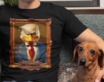 Maglietta parodia di Paperino "The Donald" - Maglietta umoristica politica