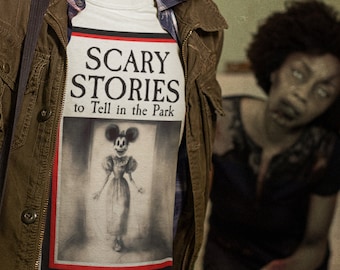Scary Stories to Tell in the Dark Park Minnie Mouse Disney Horror Shirt Halloween Costume