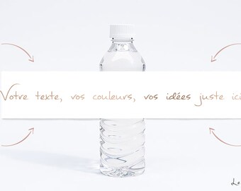 Etiquettes De Bouteille D Eau Etsy Etiquettes De Bouteille D Eau Etsy