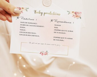Baby Shower Predict Etsy Baby Shower Predict Etsy