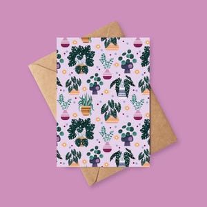 Postkarte | Blumentöpfe