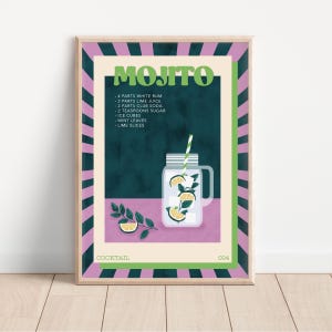 Cocktail-Poster | Mojito