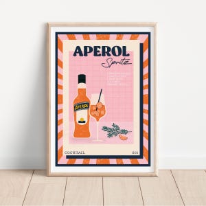 Cartel de cóctel | Aperol Spritz