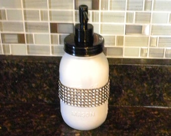 Customizable Mason Jar - Soap/Lotion Dispenser