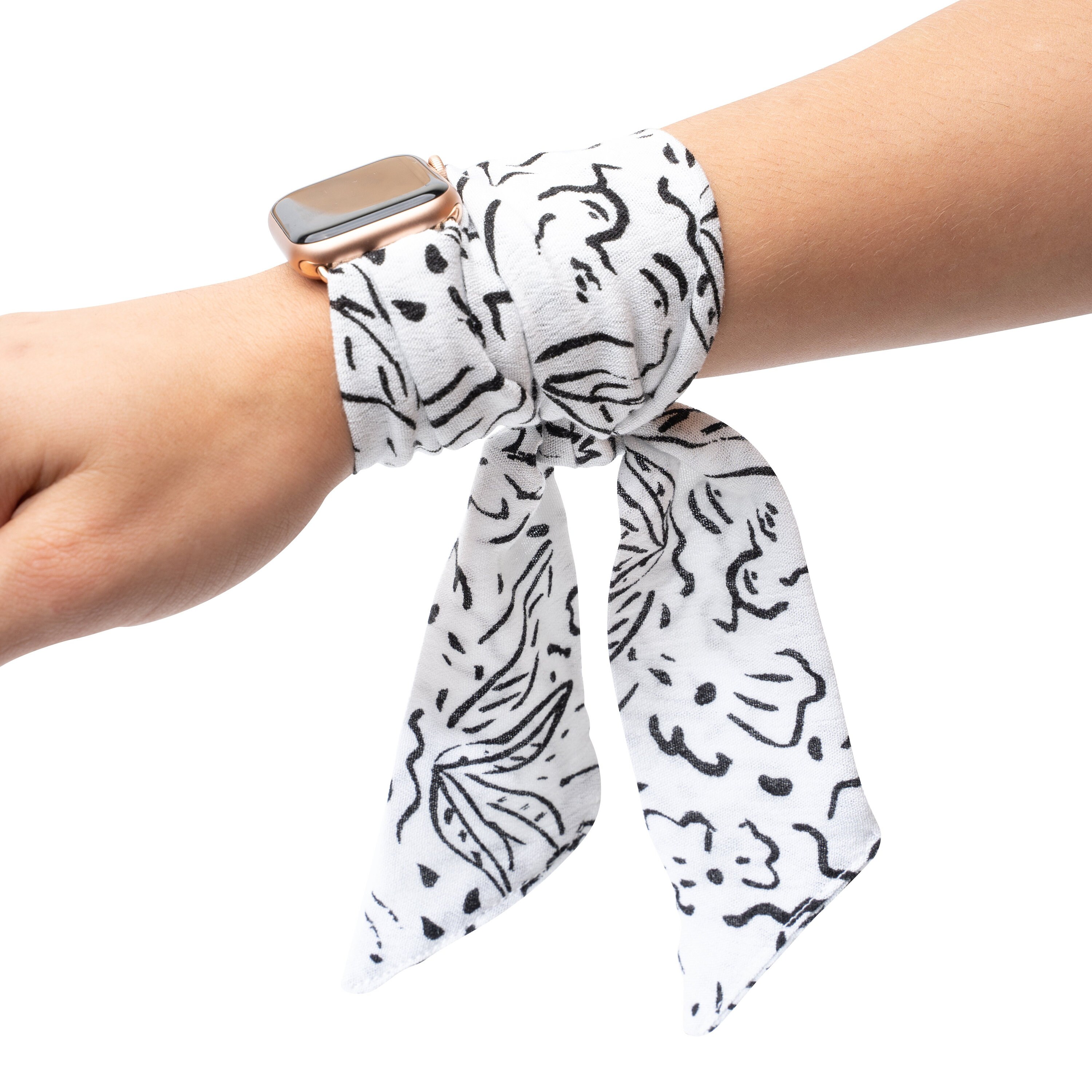 Apple Watch Scarf Band Apple Watch Wrist Scarf For Apple Etsy